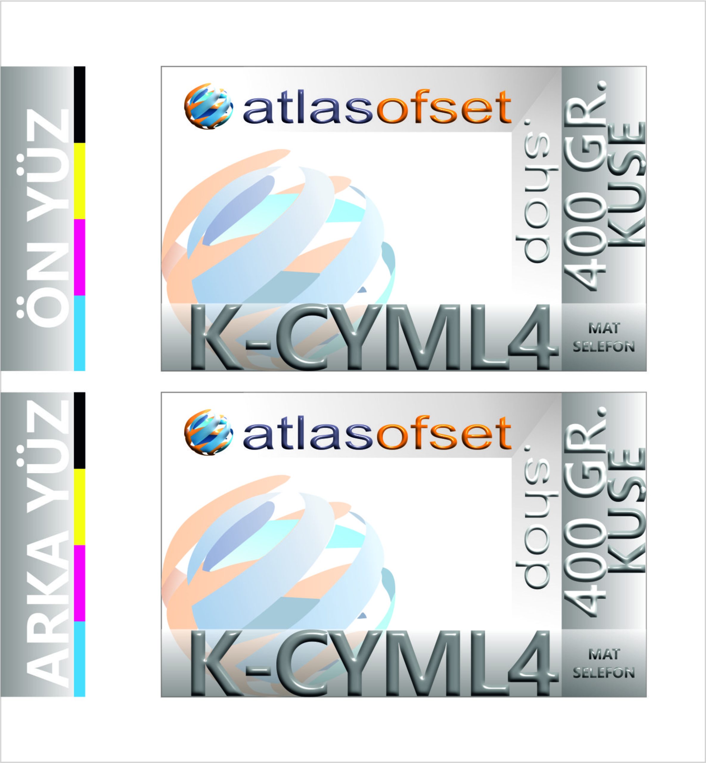 Atlas - CYML4 700x800 px Kartvizit LAK / K-CYML4 - Görsel 1