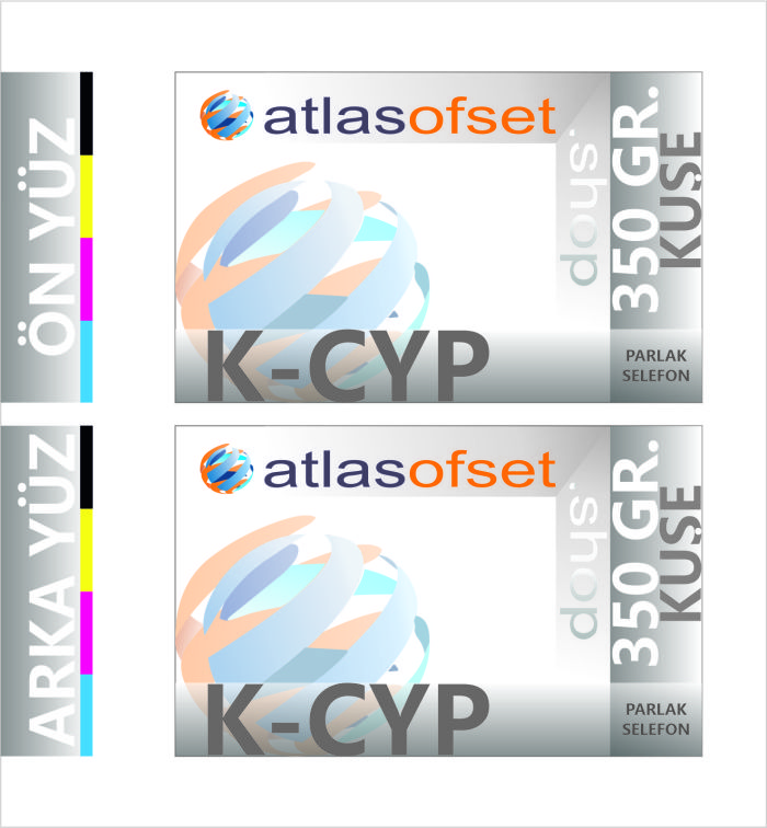 Atlas - CYP 700 x 800 px Kartvizit EKO / K-CYP - Görsel 1