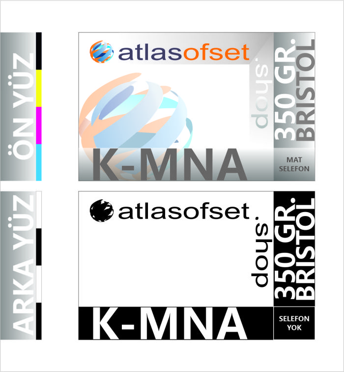 Atlas - MNA 700 x 800 px Kartvizit EKO / K-MNA - Görsel 1
