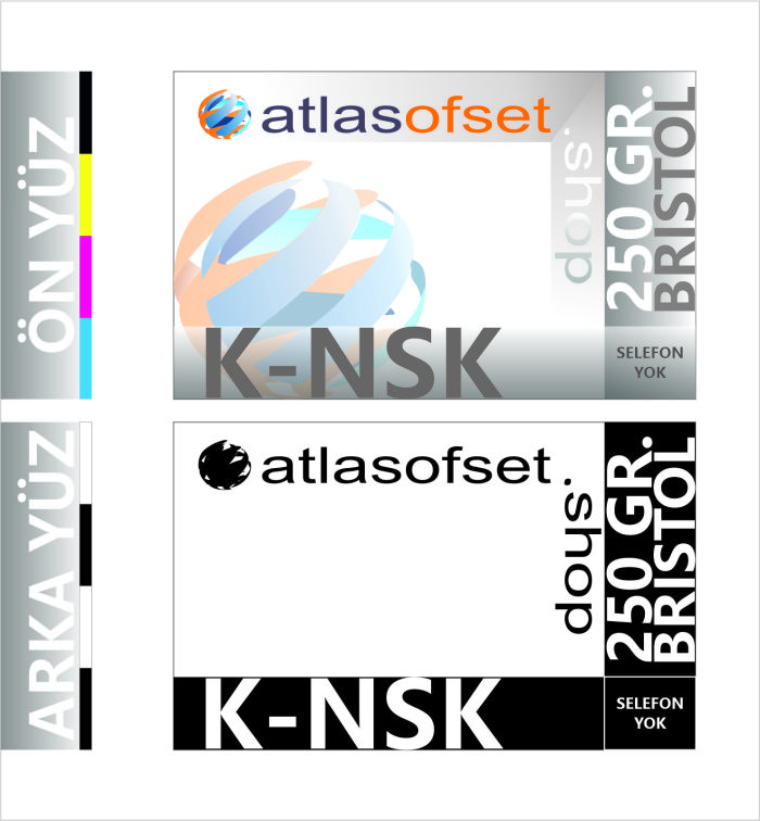 Atlas - NSK 700 x 800 px Kartvizit EKO / K-NSK - Görsel 1
