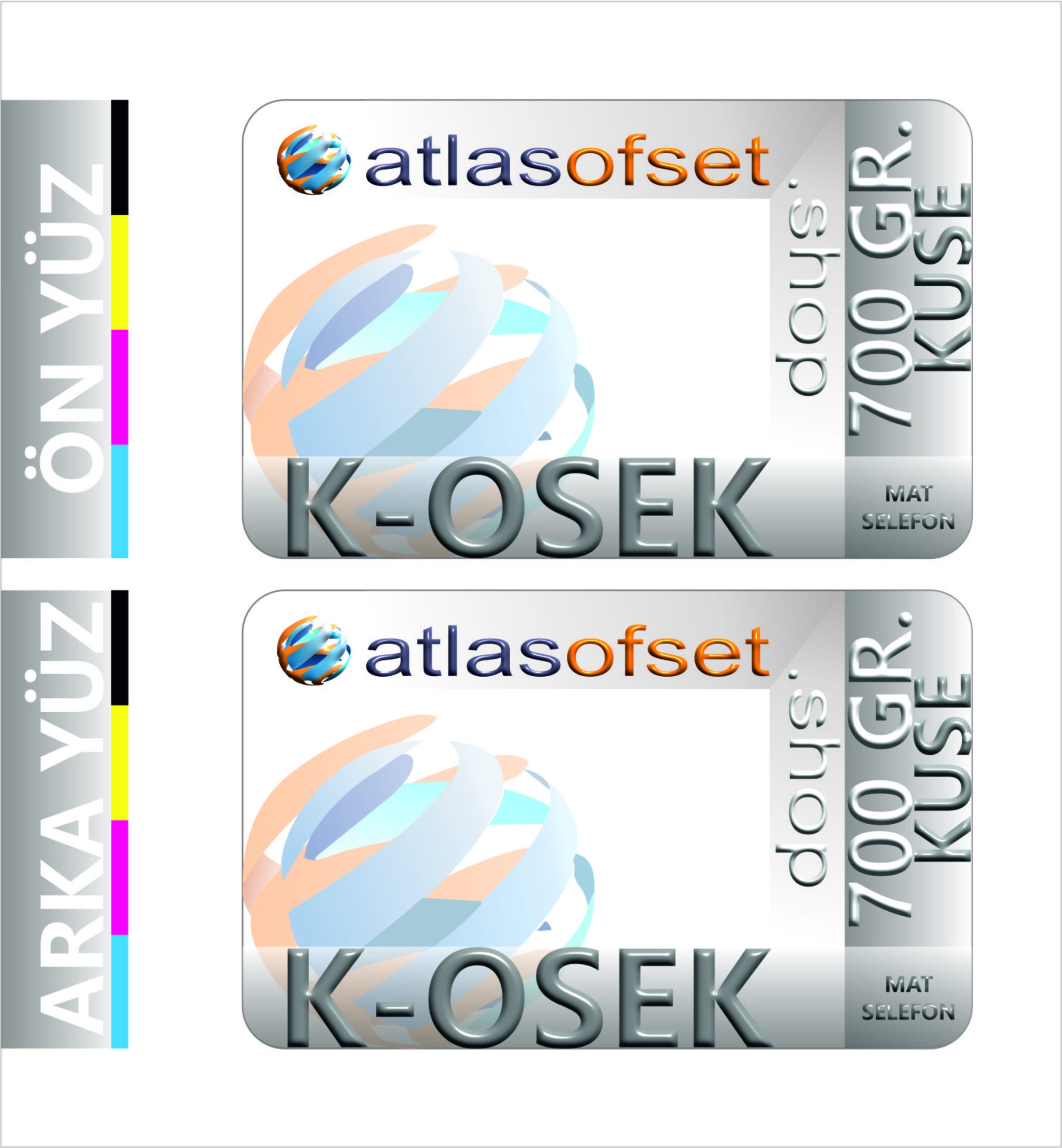 Atlas - O-SEK 700x800 px Kartvizit LAK / K-OSEK - Görsel 1