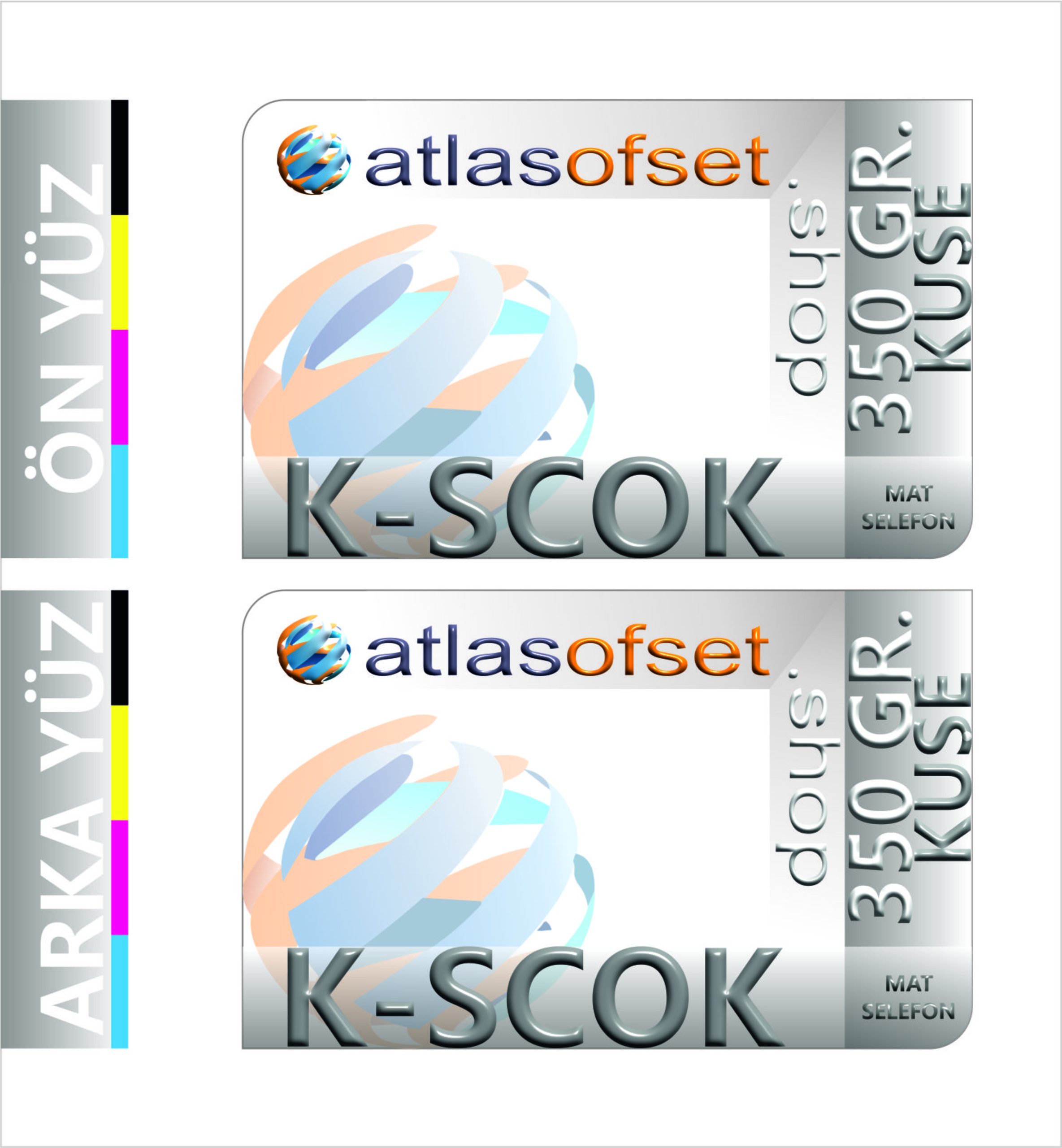Atlas - S-COK 700x800 px Kartvizit LAK / K-SCOK - Görsel 1